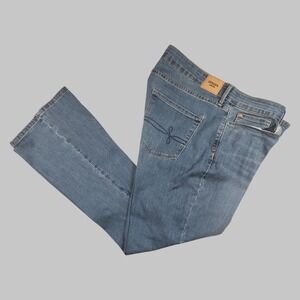 Denizen Levi's Mid Rise Bootcut Womans Jeans Size 18 W34 L32 Blue